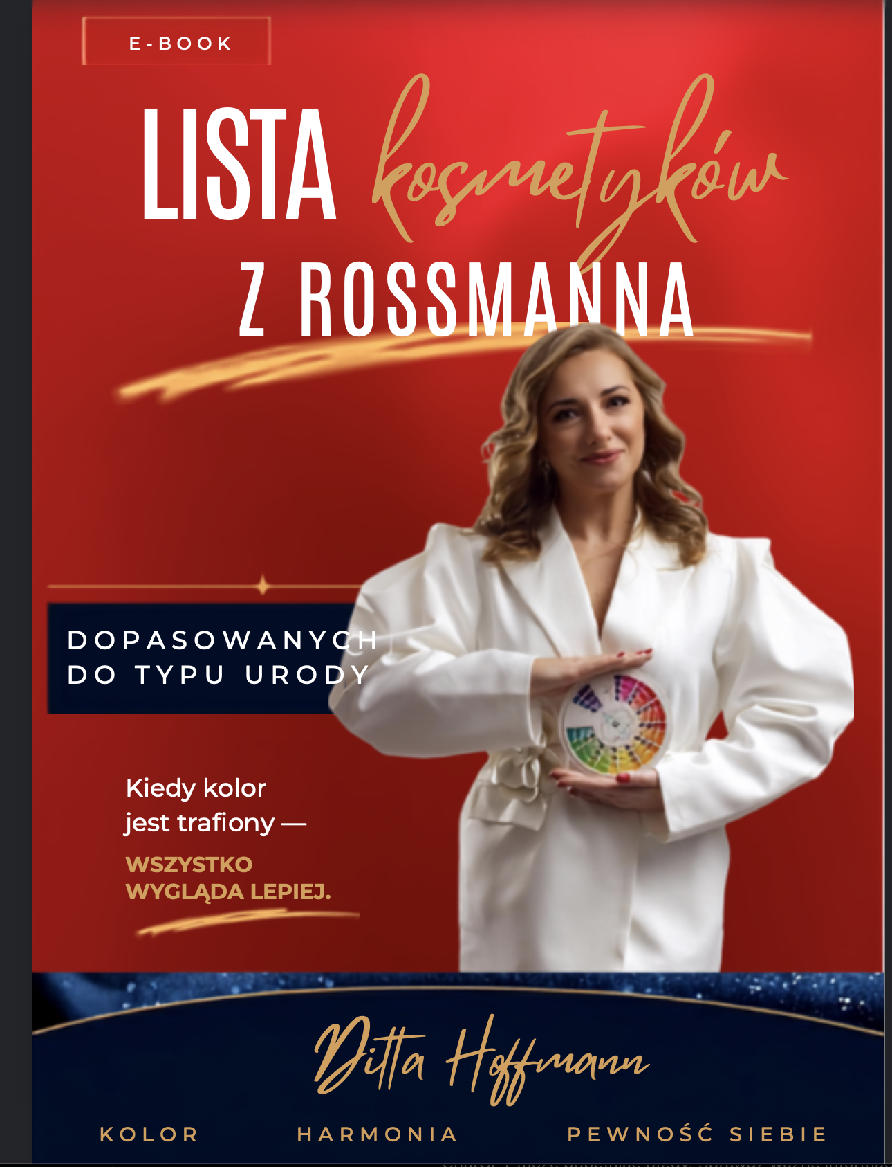 Bezpłatna lista kosmetyków z Rossmanna dopasowanych do typów urody